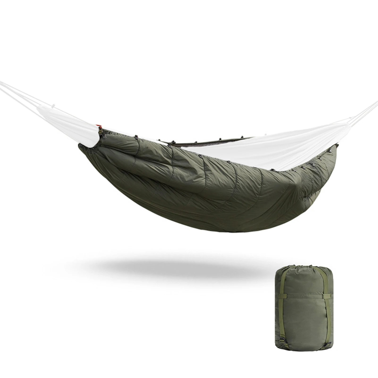 

Multifunctional Hammock Underquilt Winter Warm Hammock Under Blanket Poncho for Camping Hiking Traveling
