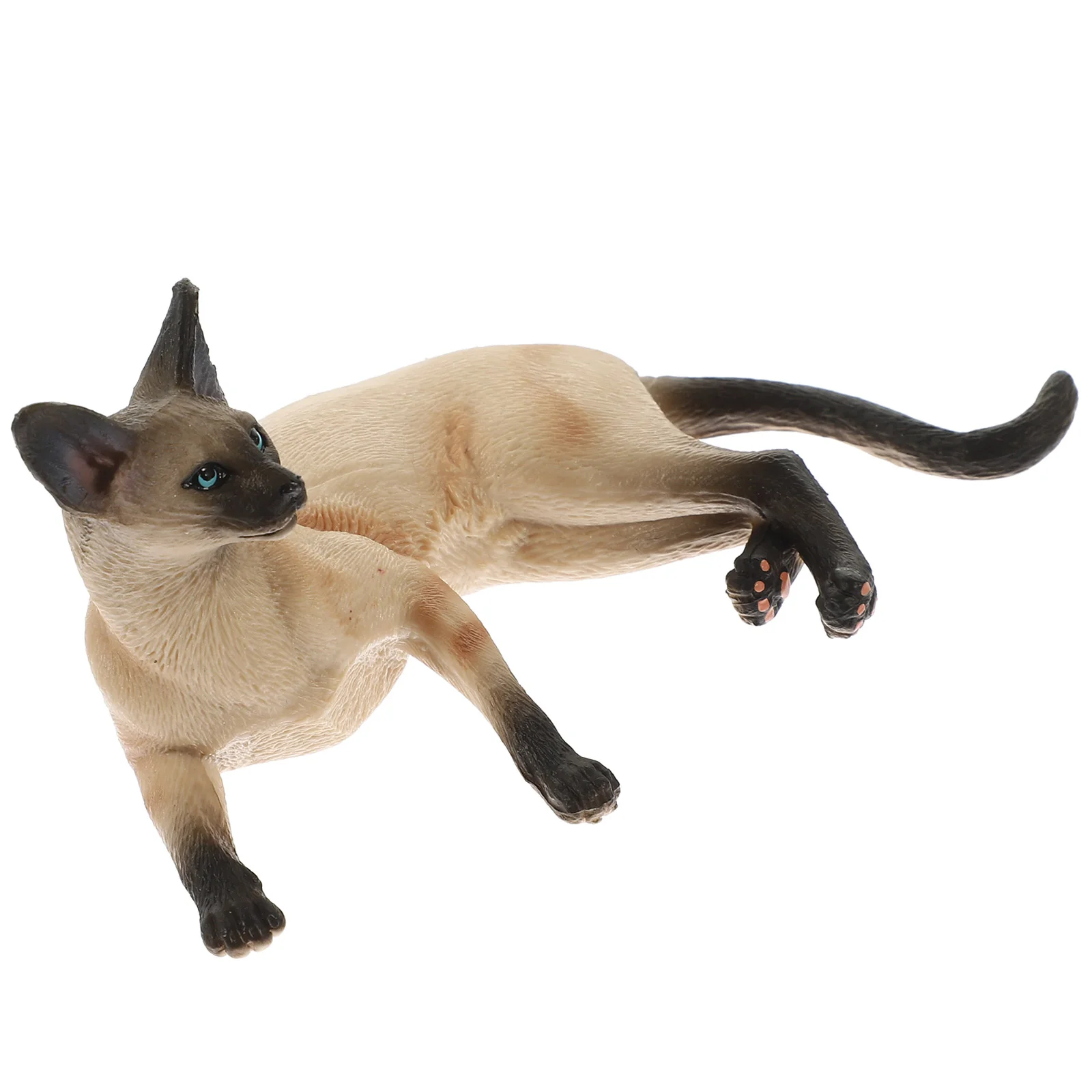 

Kids Toys Simulation Cat Decoration Lifelike Figurine Cartoon Kitten Craft Statue Small Ornament Model Plastic Fake Child