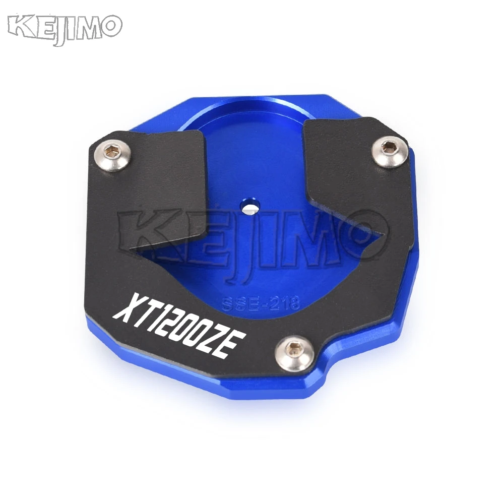 Фото Для Yamaha XT1200Z XT1200 XT 1200 Z Super TENERE 1200 2014-2020 2021 2022 Увеличивающая площадь опоры боковой подножки площадка-удлинитель №4