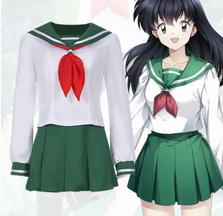 

Костюм аниме Inuyasha для косплея Higurashi Kagome JK
