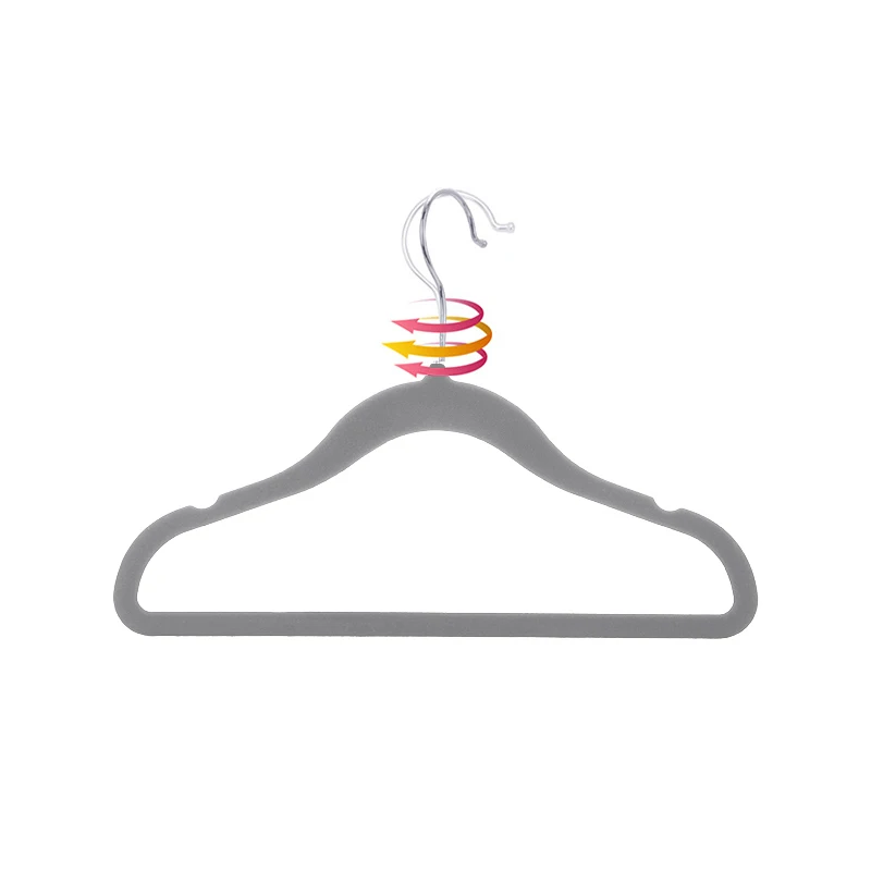 10 упаковок нескользящие бархатные детские вешалки вешалка для одежды крючок