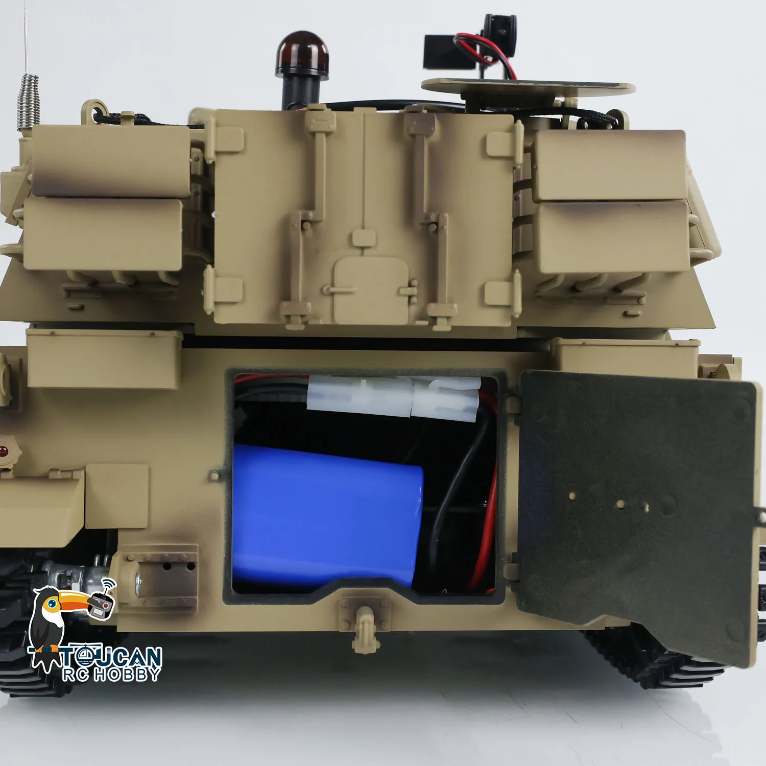 1/16 Tongde RC Tank M109A2 Самоходный RTR Инфракрасный BB-баррель Телескопический резервуар с