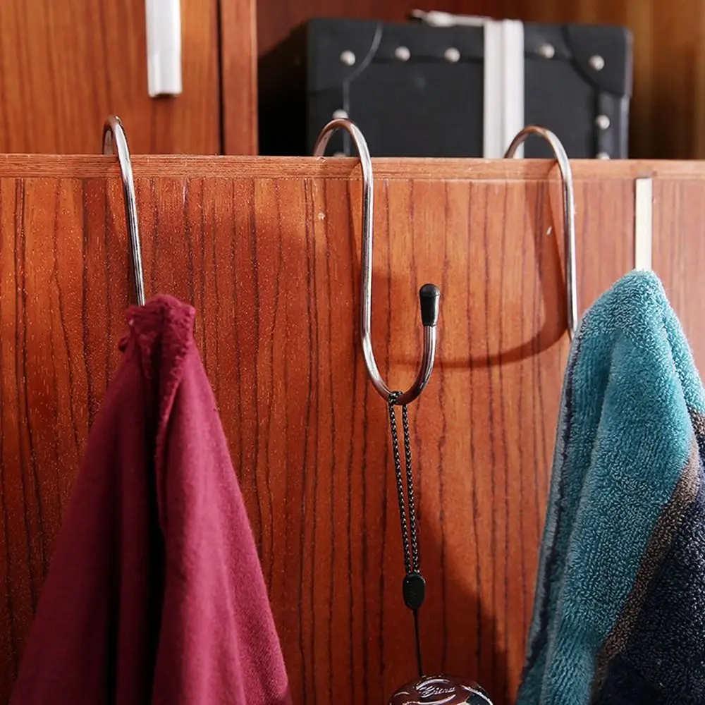 

4Pcs Useful Durable Practical Hanging S Hook Storage Tools Kitchen Bedroom Organizer Hanger Hook