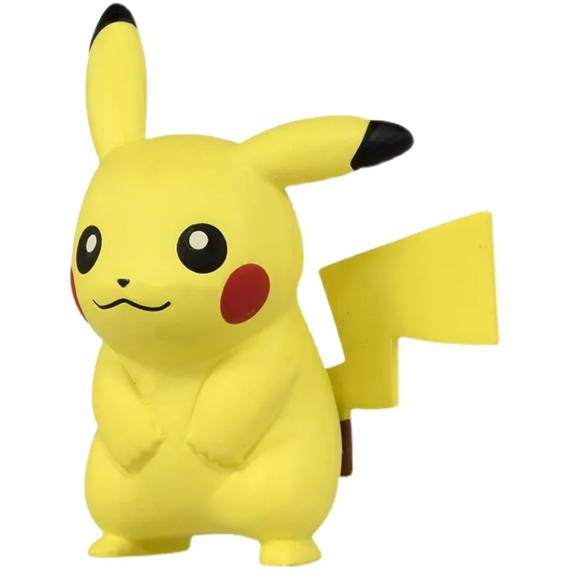 

Genuine Tomy Pokemon Pikachu Kawaii Anime Mini Model Collection Action Figures Toys for Children Gift 142676 Free Shipping Items