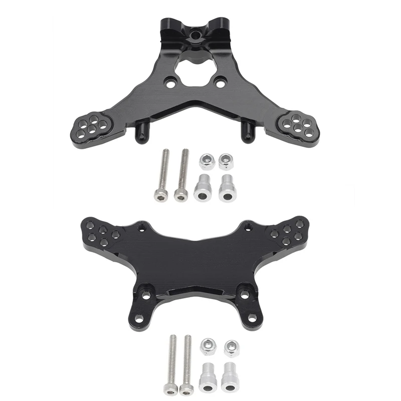 

Металлическая передняя и задняя Противоударная башня, детали для обновленных грузовиков Losi 1/18 Mini-T 2,0 2WD Stadium RC, 2 шт.