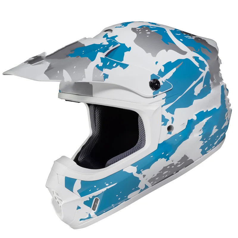 

Helmets for motorcycles Ferian MX Offroad Helmet Blue SM