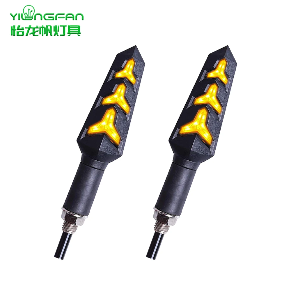 2 шт. светодиодный ные поворотники для мотоциклов