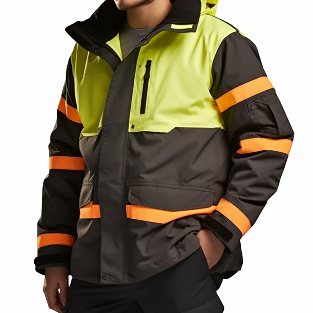 

Men's Vintage Parka Work Jacket Windproof and Waterproof