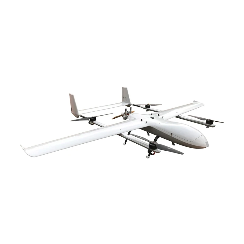 

VTOL Fixed Wing Drone Gyrocopter Helicopter GPS Surveillance UAV Mapping Military With hd Camera