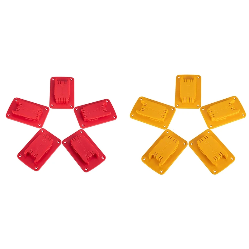 5 Packs Tool Holder Mount For MK M18 Tool,Also Fit For Dewalt 20V, 12V Dril Holder,Hanger