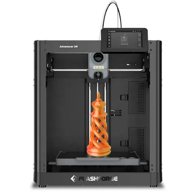 Flashforge Adventurer 5M Большой быстрый настольный 3D-принтер с открытой рамкой Core-XY FDM