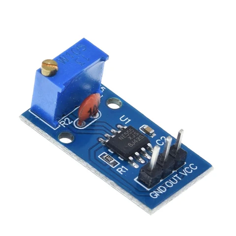 TZT 1/2/5 шт. NE555 модуль генератора импульсов с регулируемой частотой импульсный модуль