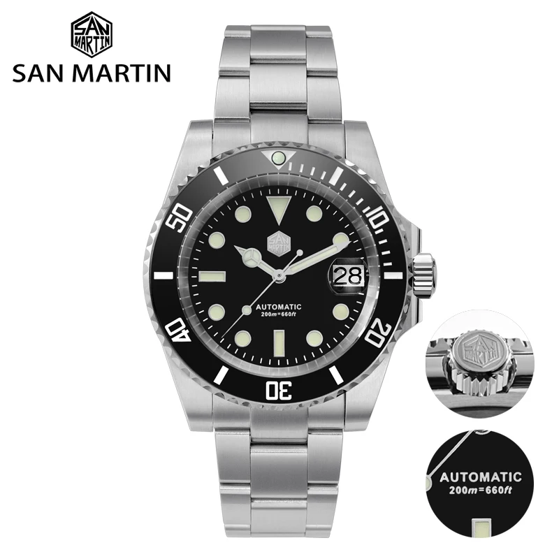 Роскошные мужские часы San Martin 40