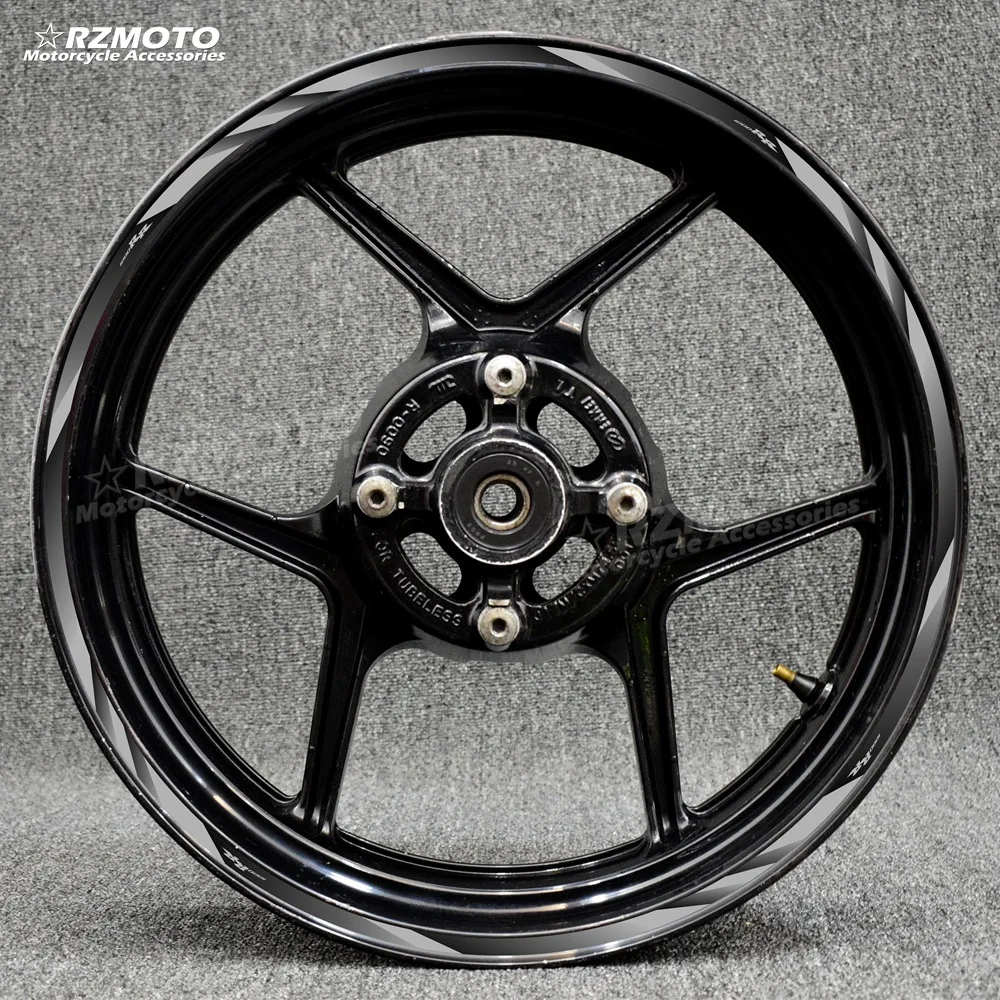 

17 дюймовая Передняя и задняя наклейка на ступицу колеса мотоцикла, Водонепроницаемые Светоотражающие наклейки на обод для HONDA HRC CBR1000RR CBR ...