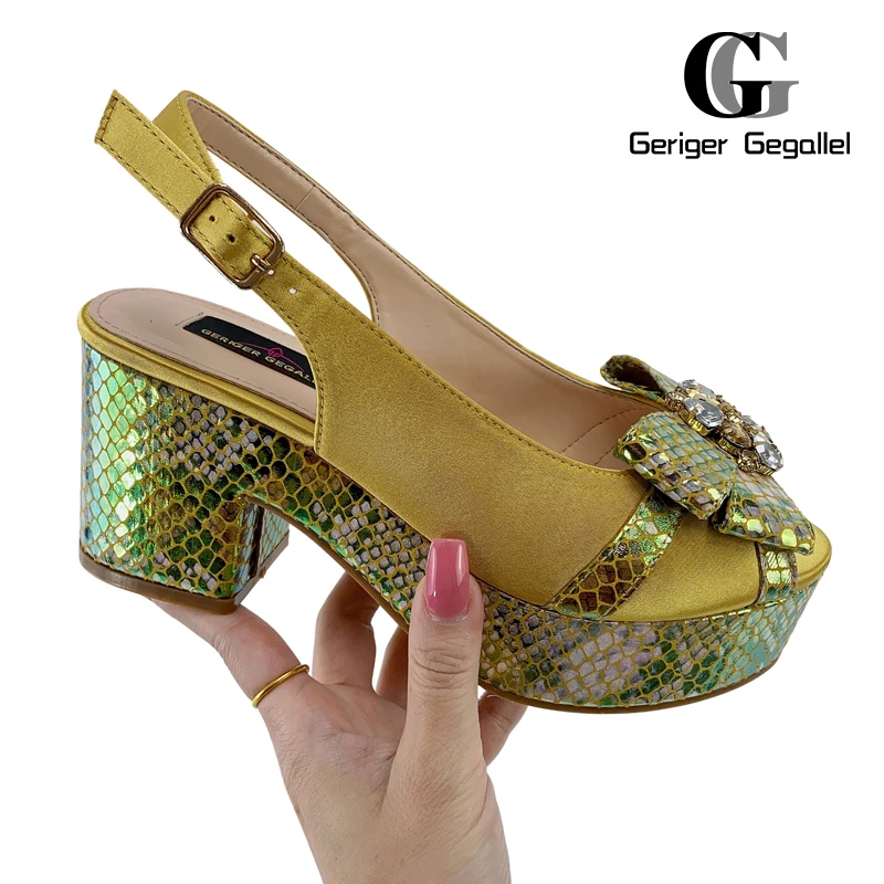 Spring SummerTop Brand 2023 New Fashion Purple Nigerian Women's Party Shoes For African Ladies Wedding Party