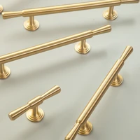 brass furniture handles modern brass chrome wardrobe dresser cupboard kitchen cabinet drawer shoe box wine bar pulls knobs gold