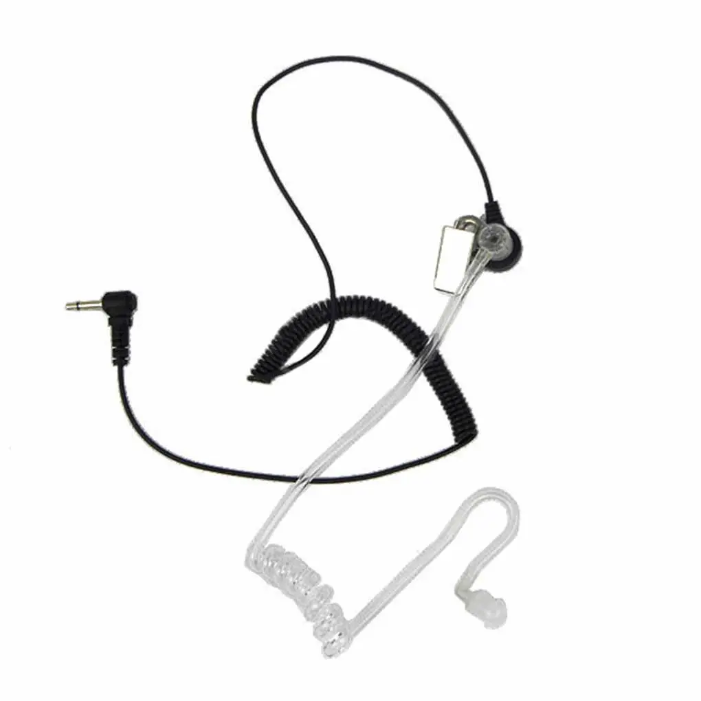 

2 5mm Plug Listen-Only Air Tube Earpiece Replacement for BAOFENG UV-5R UV-5RA Two Way Radio Speaker Microphone