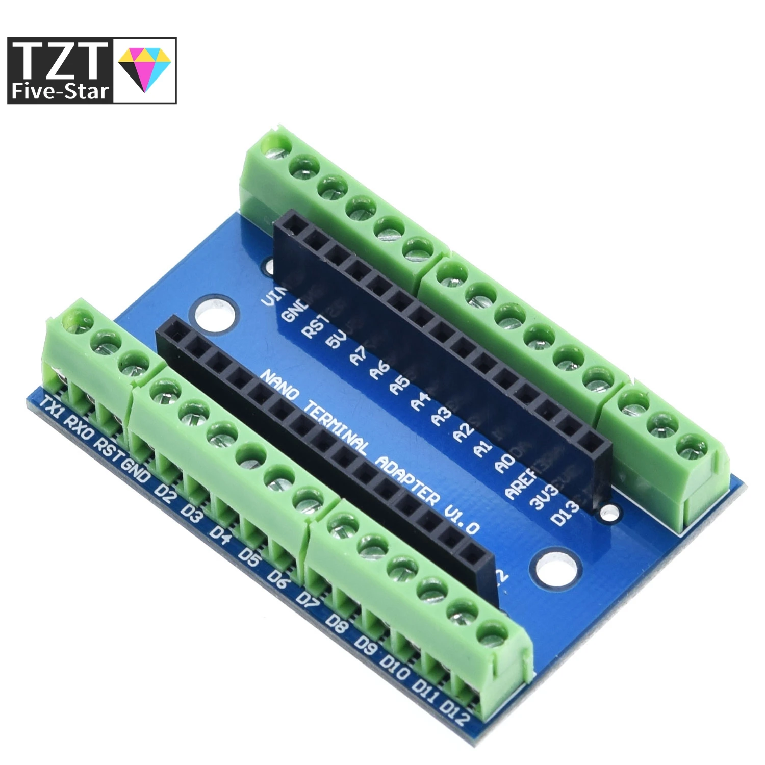 Плата расширения NANO IO Shield для Arduino AVR ATMEGA328P