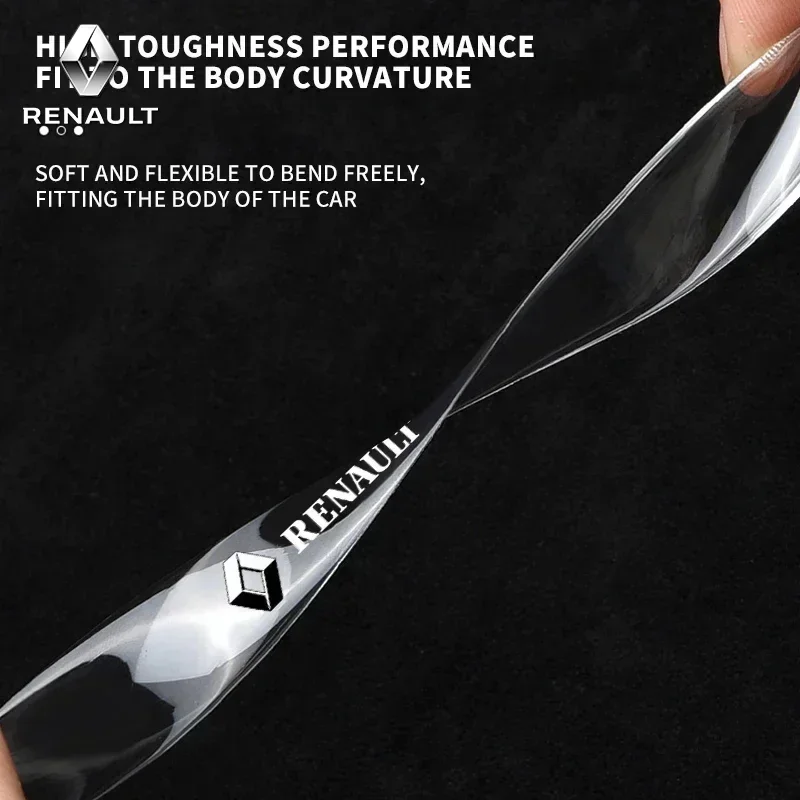 4 шт. автомобильная дверная ручка защита от царапин столкновений невидимая