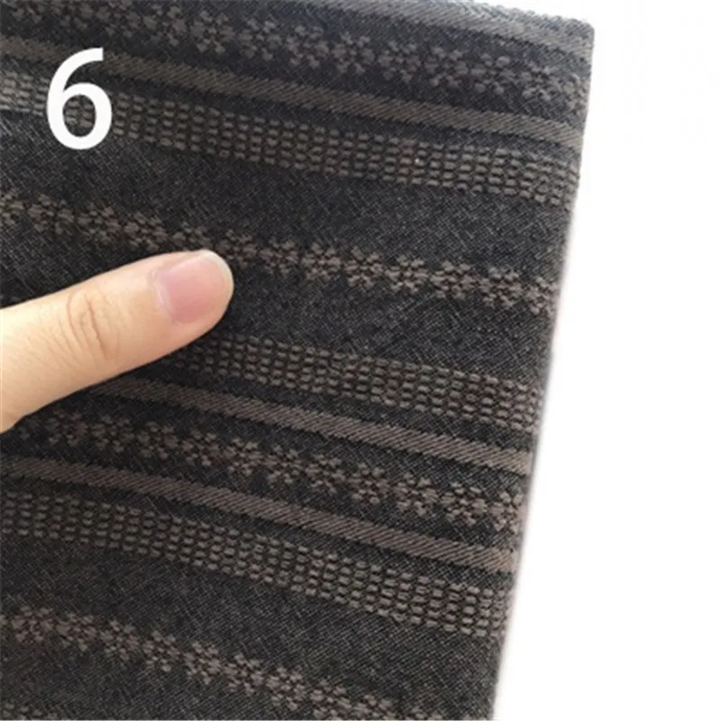 Жаккардовая японская пряжа окрашенная хлопчатобумажная ткань материал для