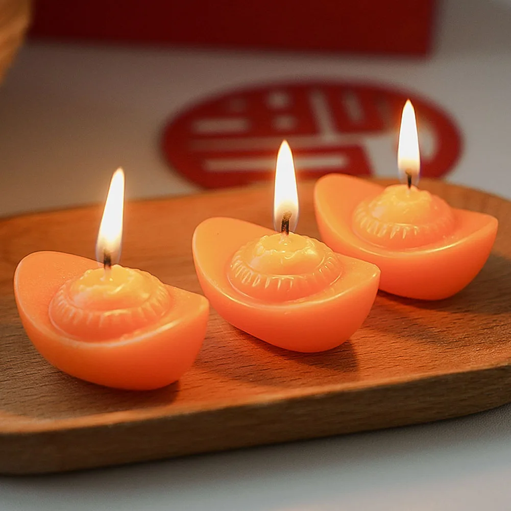 

2 PCS/Set Creativity Small Ingots Aromatherapy Candle Modeling Ornaments Soy Wax Scented Candle Gift Cute Decoration Tools