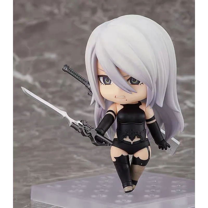 Фото GSC 1656 SE NENDOROID YoRHa Type A No.2 A2 Фигурки NieR: Automata Аниме Модель Комплект Игрушки для Мальчиков Оригинальная Коллекция Коробки №4