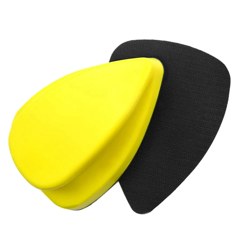

2Pcs 140Mm Hand Detail Sander Block Hand Sanding Pads No-Slip Mouse Hook And Loop Sanding Blocks For Mouse Sandpaper