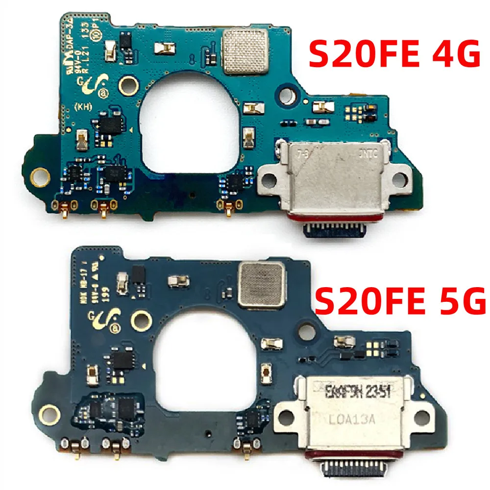 100% Оригинальный USB-порт для Samsung Galaxy S20 Fe 4G 5G G780 G780F G781 G781B микрофон