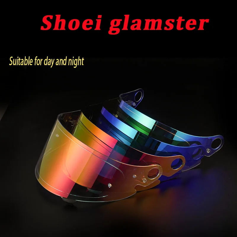 Козырек для шлема на все лицо Для Shoei Glamster защита для мотоциклетного шлема для дня и ночи ретро аксессуары для мотоциклов Запчасти для мотоц...