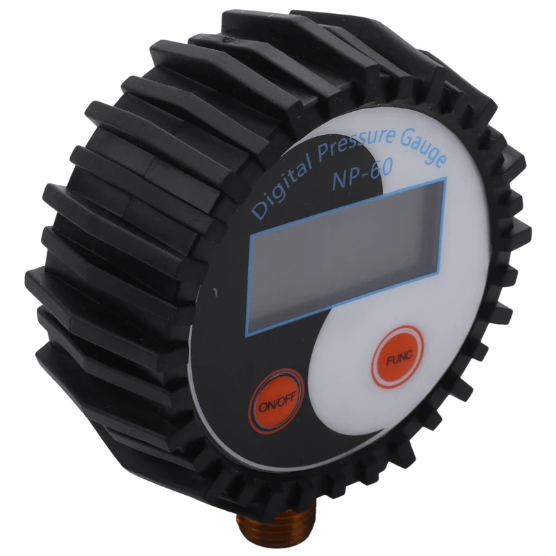 

Digital Vacuum Pressure Gauge Pressure Gauge Hydraulic Air Compression Gauge Pressure Gauge Barometer Range 3-200 PSI (1.4MPA)