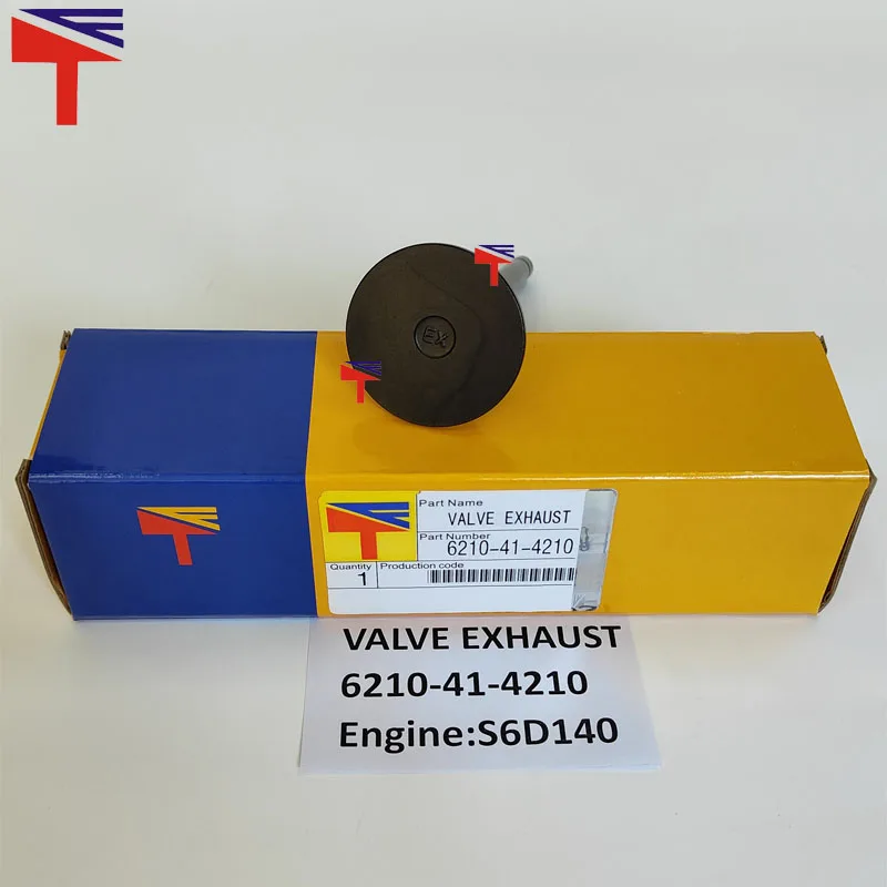Детали двигателя выхлоп клапана 6210-41-4210 для S6D140