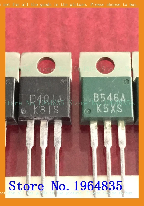 

2 шт./лот = пара 2SB546A 2SD401A B546A D401A