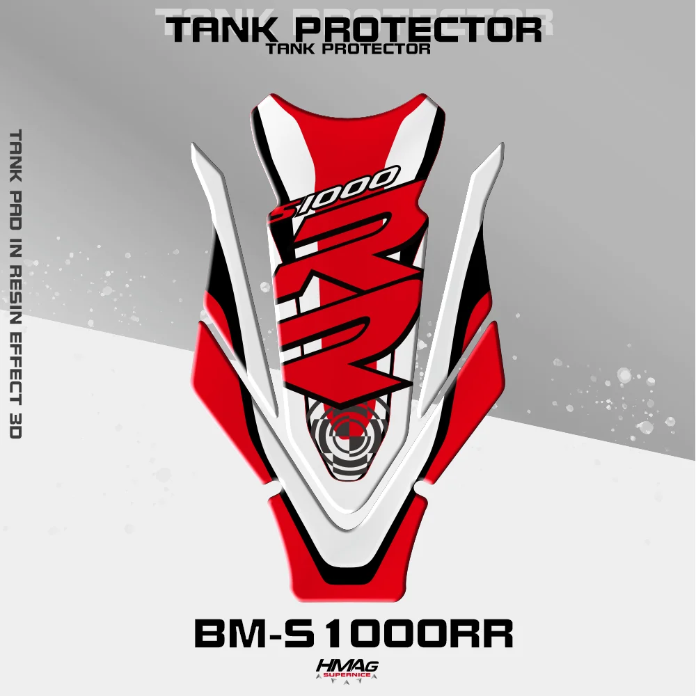 

3D Fuel Tank Sticker Protection Decal Motorcycle Fuel Tank Pad Cover Protector For BMW S1000RR S1000 HP4