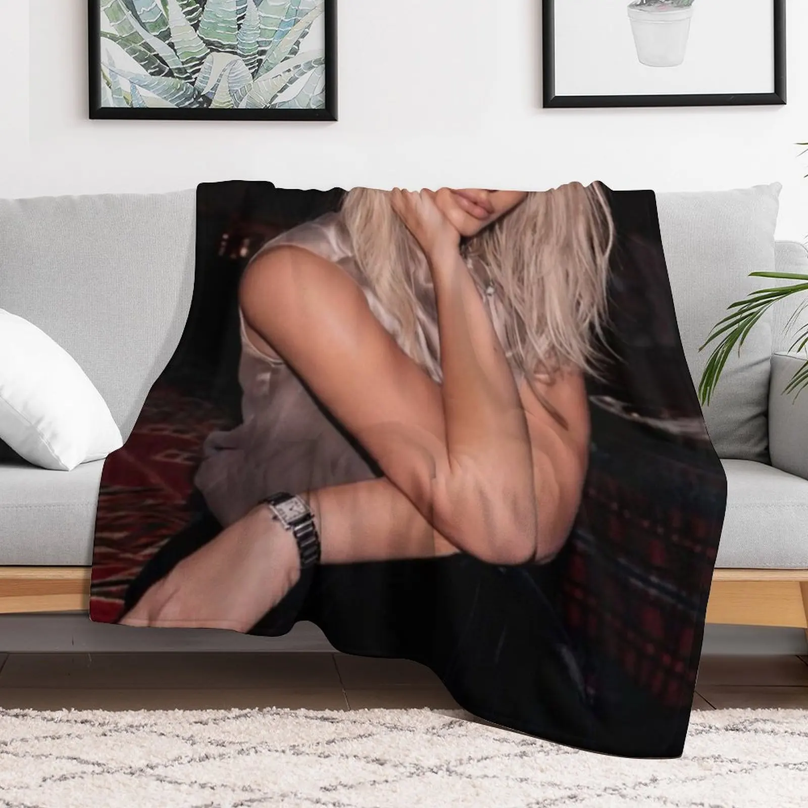 Одеяло Madelyn Cline тонкие одеяла для волос