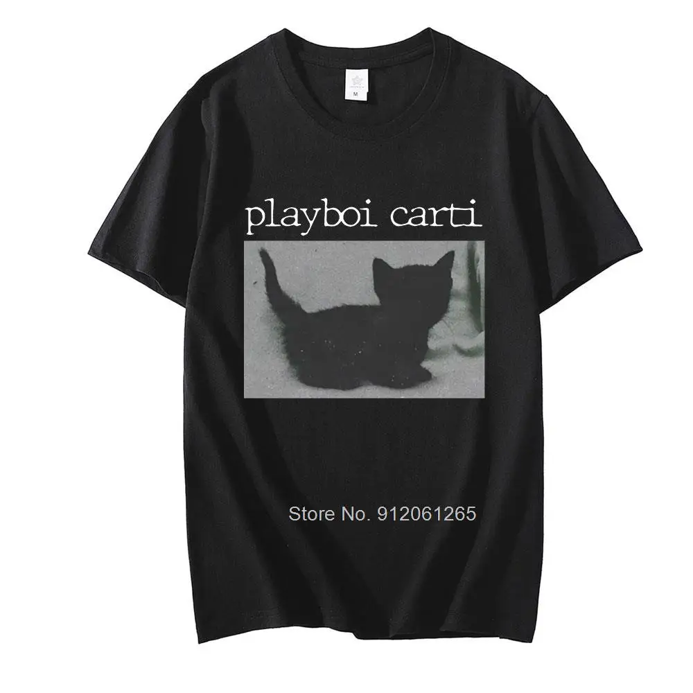 

Hip Hop Rap Singer Playboi Carti Music Album Print T Shirt Cool Tees Graphics Retro T-shirt Unisex Oversized Unisex Tops