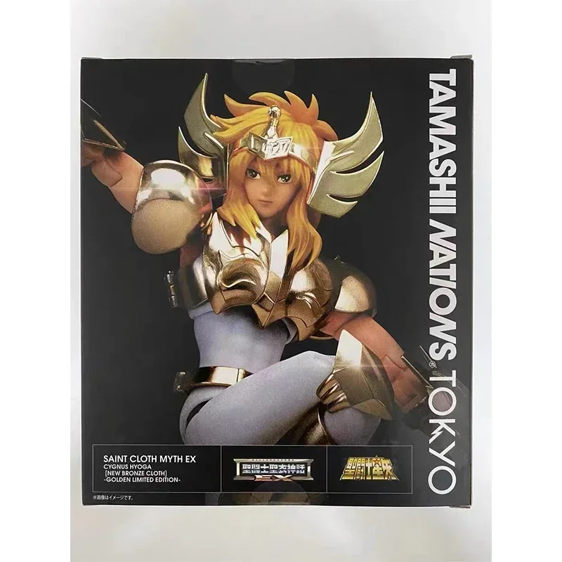 In Stock BANDAI Saint Cloth Myth TNT Cygnus Glacier New Bronze Animation Action Series Hand Figure Model Toy