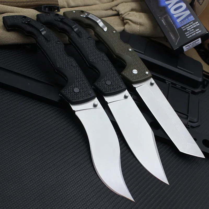 Складной нож из холодной стали Voyager с нейлоновой ручкой для кемпинга охоты