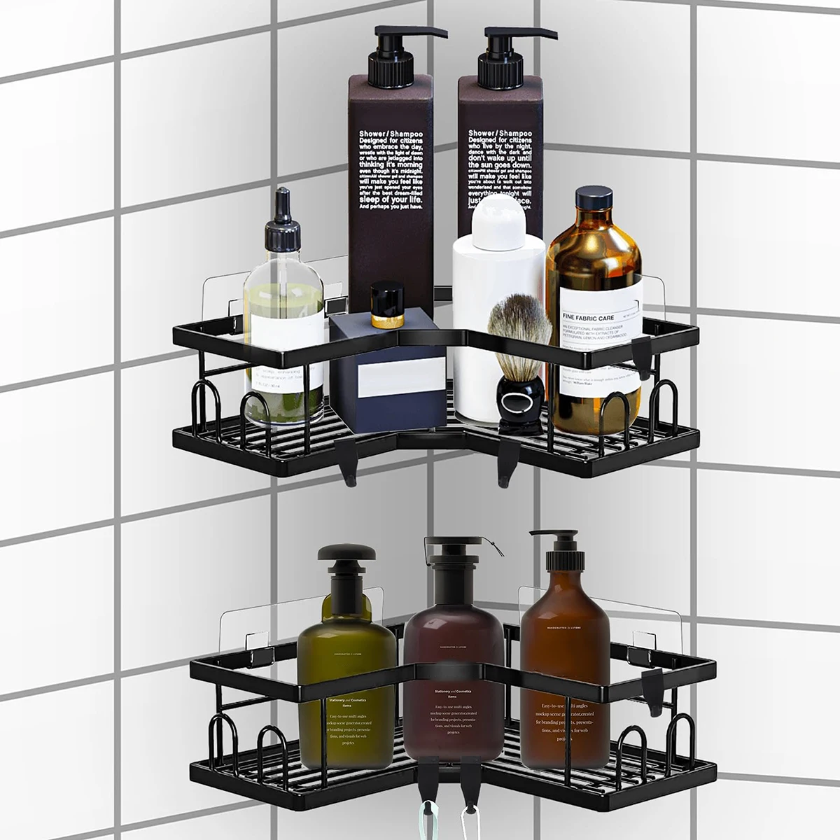 Органайзер для сиденья душа настенная стойка корзины с крючками сверление не