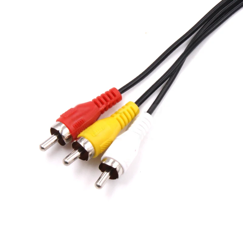 Фото Унисекс RCA TV 3RCA Кабель-адаптер Аудио-видео AV-кабель для Sony Playstation 2 3 для PS2 для PS3 Мультимедиа 1,8 м M/F НОВЫЙ №3