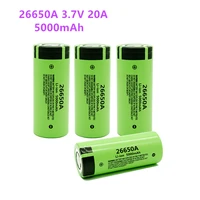 1 10pcs 26650a 3 7v 5000mah battery high capacity 26650 20a power battery lithium ion rechargeable battery for toy flashlight