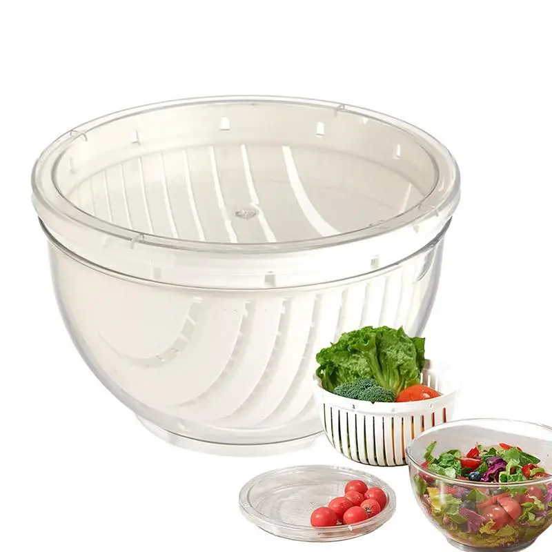 Чаша-измельчитель для приготовления салата многофункциональная мийка фруктов и