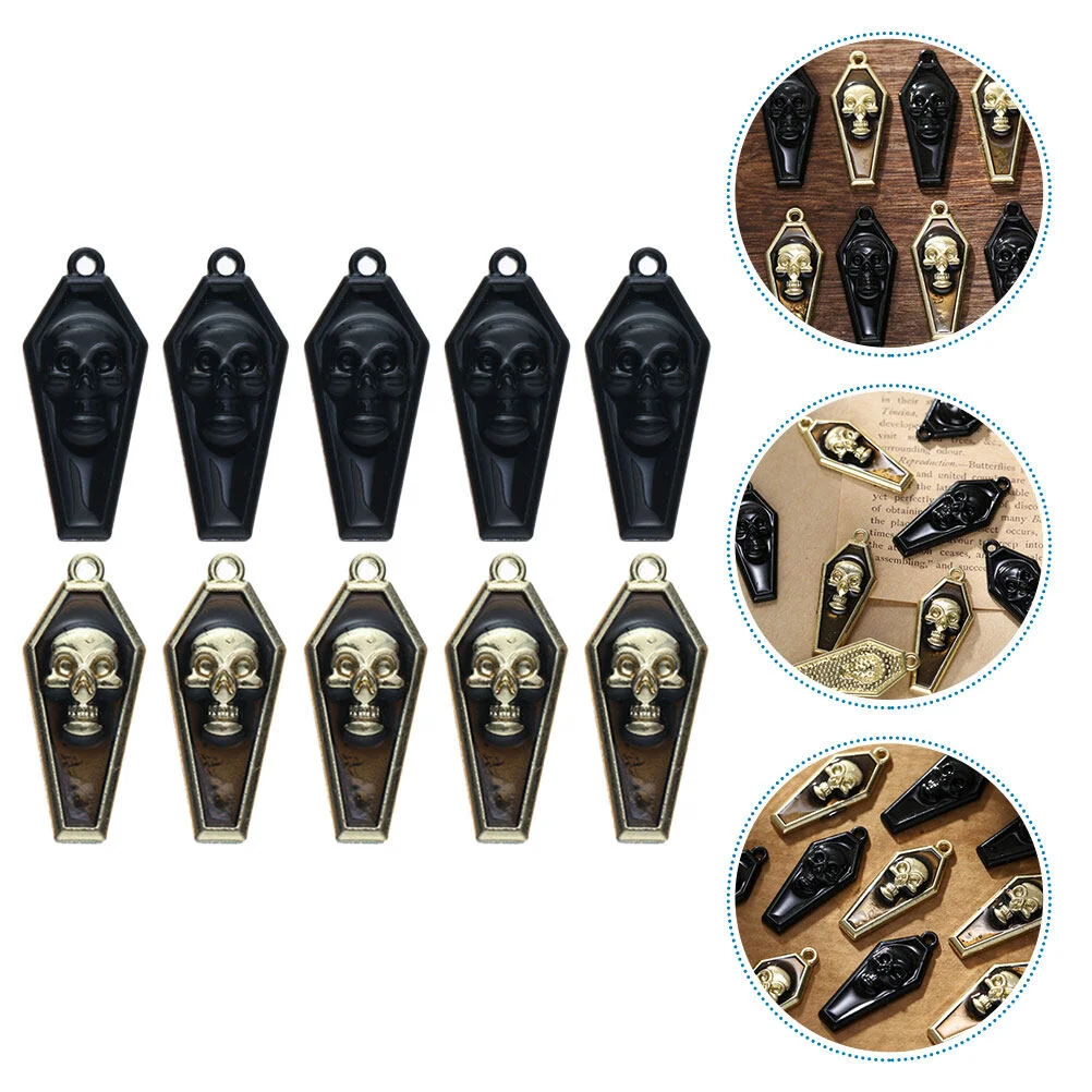 Headgear Halloween Metal Charms Pendant Decorative Necklace Making Trendy Necklaces