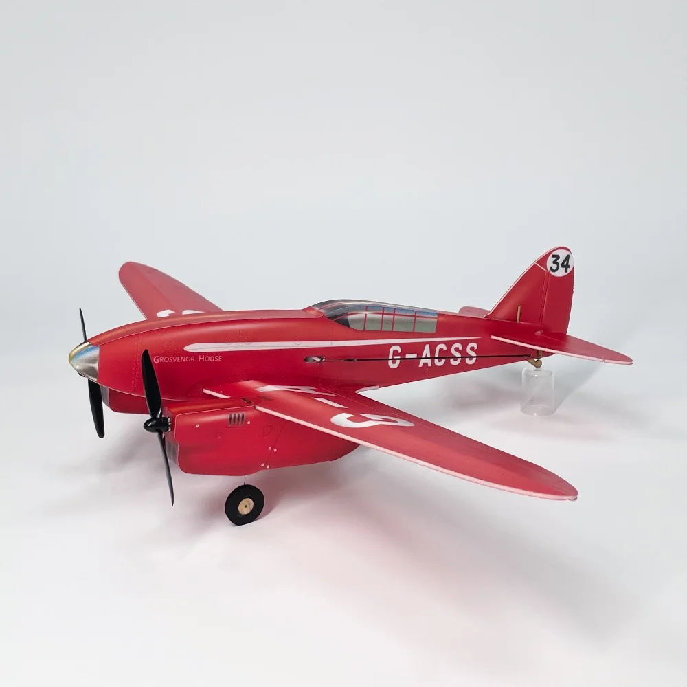 Minimumrc Dh88 Comet Модель самолета с двойным двигателем и фиксированным крылом