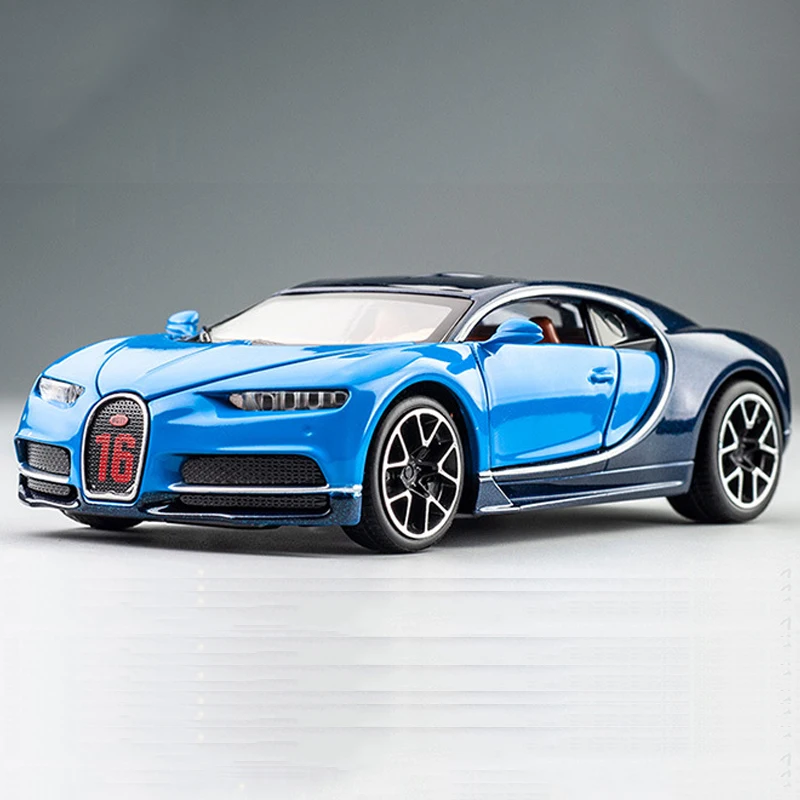 

1:32 Bugatti Chiron Divo Super Racing Car Alloy Diecasts Metal Model Toys Miniature Vehicles Decoration Collection for Kids