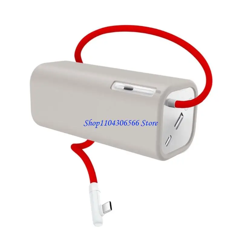 Фото 02DD Силиконовый чехол AntiDrop для SUPERVOOC 150 Вт Powerbank 20 000 мАч Гибкий нескользящий чехол для очистки рисунка №4