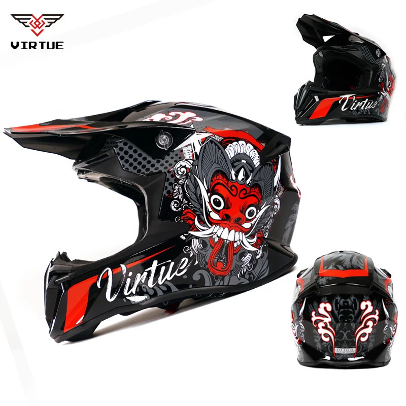 For Adults capacete Motocross Helmets  Professiona off-road New full  Face Motorcycle Helmet DOT Approved