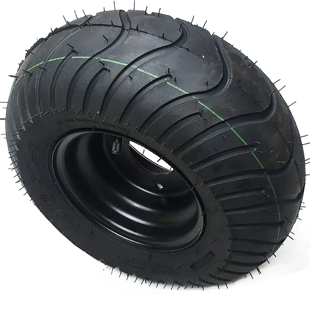 

Go kart 150 200 250cc ATV UTV Buggy 13X6.50-6 Inch Tubeless Wheel Tyre Tire With Hub