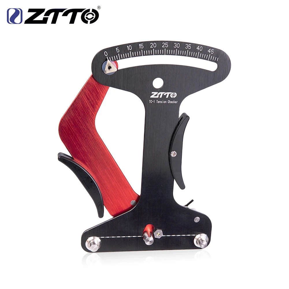 

ZTTO CNC Bicycle Tool Spoke Tension Meter For MTB Road Bike Wheel Spokes Checker Reliable Indicator Accurate and Stable TC-1