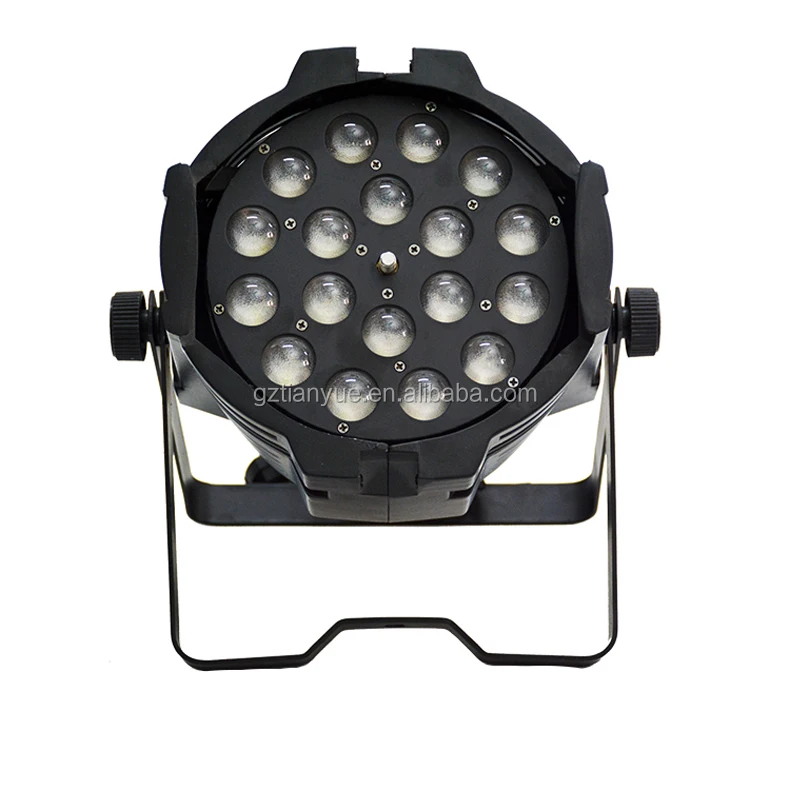 whole sale 18X12W RGBWA Indoor Led Par Light 32Bit for party barn doors led par lighting