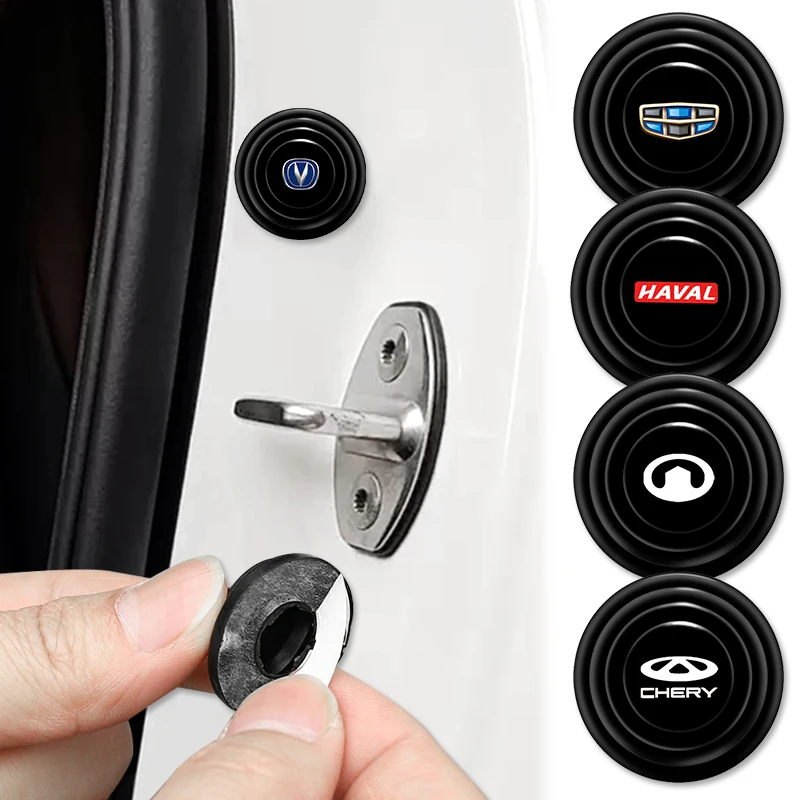 

Car Doors Sound Insulation Shock Absorber Stickers for Ssangyong Actyon Sport Korando Rexton Kyron Rodius Tivoli Accessories